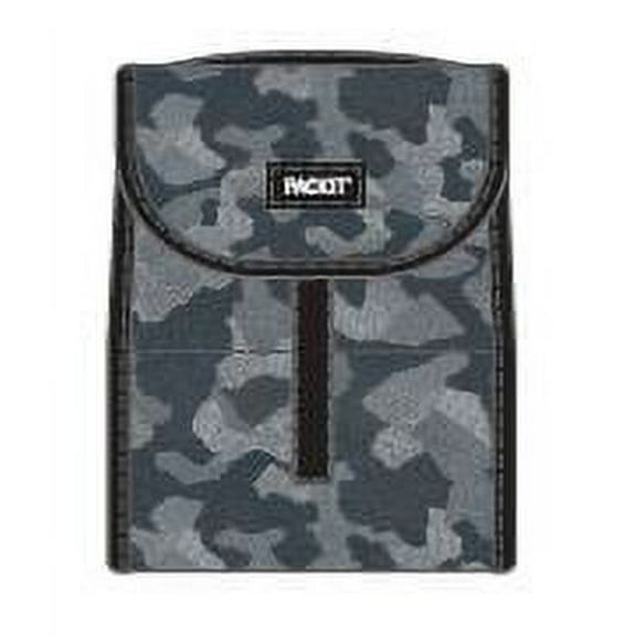 Packit Freezable Polycanvas Lunch Sack, Charcoal Camo