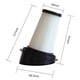 thumbnail image 2 of 1x Filter For HOOVER 5222 ULTRA POWER VACUUM Cleaner Filters For IVAC S-50 ANIMAL STICK Sweeper Cleaning Tool Replacement New, 2 of 5