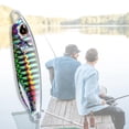 thumbnail image 1 of superficie atrae aparejos de cebo flotante falso 3D para lubina Plata 15g shamjiam señuelo de pesca, 1 of 7