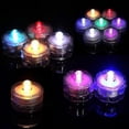 thumbnail image 3 of 12pcs Super Bright Submersible Waterproof - Mini Led Tea Light (round), 3 of 5