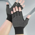 thumbnail image 3 of Pack of 10 Ventilated Fingerless Gloves Antislip Grip Packing Moving Activity, 3 of 15