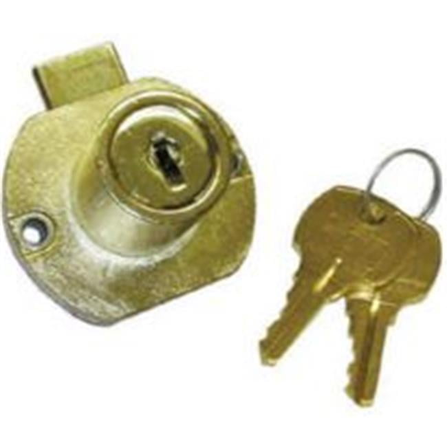 National Lock N8703 04G KDM 0.88 in. Disc Tumbler Dead Bolt Drawer Lock