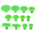 thumbnail image 5 of WRISTBIQUE 12Pcs Paintless Dent Repair Kit Car Dent Puller Tabs Square Abs 4x1.6in, 5 of 8