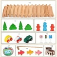 thumbnail image 3 of Juguete de vía férrea para niños Kit de construcción de ciudad ocupada Vías de  para rompecabezas Juguete Edad 3 CUTICAT Juguetes de vía férrea, 3 of 8