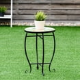 thumbnail image 5 of Costway Pineapple Outdoor Indoor Accent Table Plant Stand Scheme Garden Steel, 5 of 10