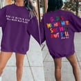thumbnail image 4 of Clearance Items Black Sweatshirt Women Sweatshirt Women Verse Pullover God Is Within Her Long Sleeve Inspirational Blouse Top, 4 of 6