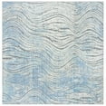 thumbnail image 4 of SAFAVIEH Provance Hervey Abstract Waves Runner Rug, Cream/Aqua, 2'2" x 8', 4 of 8