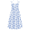 Blue Floral, variant on Girls Summer Dress Maxi Spaghetti Strap Ruched Flowy Beach Boho Casual Teen Girl Party Sundress 6-14Y