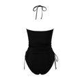 thumbnail image 5 of MKLEKYY Traje De Baño Mujer Natacion Women'S Fashion Summer Canadian Independence Day Partial Print Sexy Lace Up Two Piece Swimsuit, 5 of 5