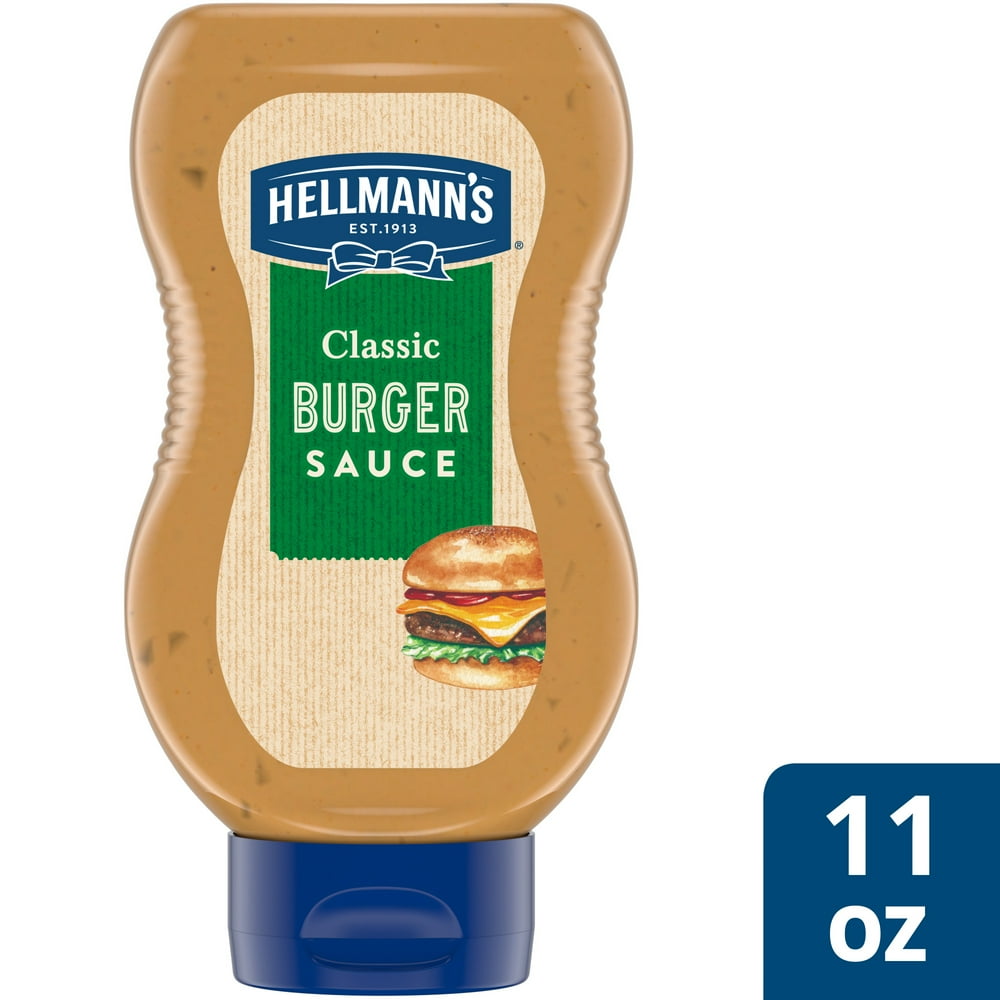 Hellmann's Condiment Classic Burger Sauce, 11 oz