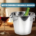 thumbnail image 3 of LABSERRON Insulation Ice Bucket for Beverages 1Pcs 8.65X8.65X6.29in, 3 of 8