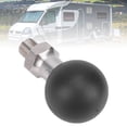 thumbnail image 1 of Rubber 1.5 Inch Ball Head with 1/2 Thread Stainless Steel Screw Rod Rubber Ball Mount Use with Connecting Rod and Base, 1 of 7