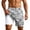 Light Gray, variant on XFeng Men's 2 in 1 Swim Trunks, Print Board Shorts with Compression Liner, Quick Dry Beach Swim Shorts with Pockets