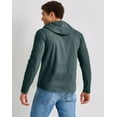 thumbnail image 3 of Hanes Men's Originals Hoodie Lightweight Hooded Sweatshirt Henley Collar Sizes S-3XL, 3 of 7