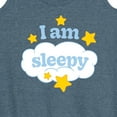 thumbnail image 3 of Instant Message - I Am Sleepy - Women's Racerback Tank Top, 3 of 6