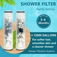 thumbnail image 4 of MINSUI-2-Pack Replacement Shower Filter Cartridge Compatible with AquaCare Handheld Shower Head,Water Softener Filter for Hard Water Reduce Chlorine and Harmful Substances, 4 of 4