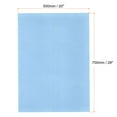 thumbnail image 2 of Uxcell 14 Count Cross Stitch Cloth 20 by 28 Inch Embroidery Fabric, Sky Blue, 2 of 6
