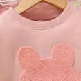 thumbnail image 5 of Odeerbi Toddler Boys Girls Cotton Crewneck Sweatshirts Fall Winter Pullover Sweatshirt Children's Clothing New Long Sleeve Cotton Sweater Toddler Clothes Pink, 5 of 9