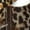 Leopard print, variant on Vintage Leopard Print Halter Neck Open Back Asymmetrical Party Dress for Women