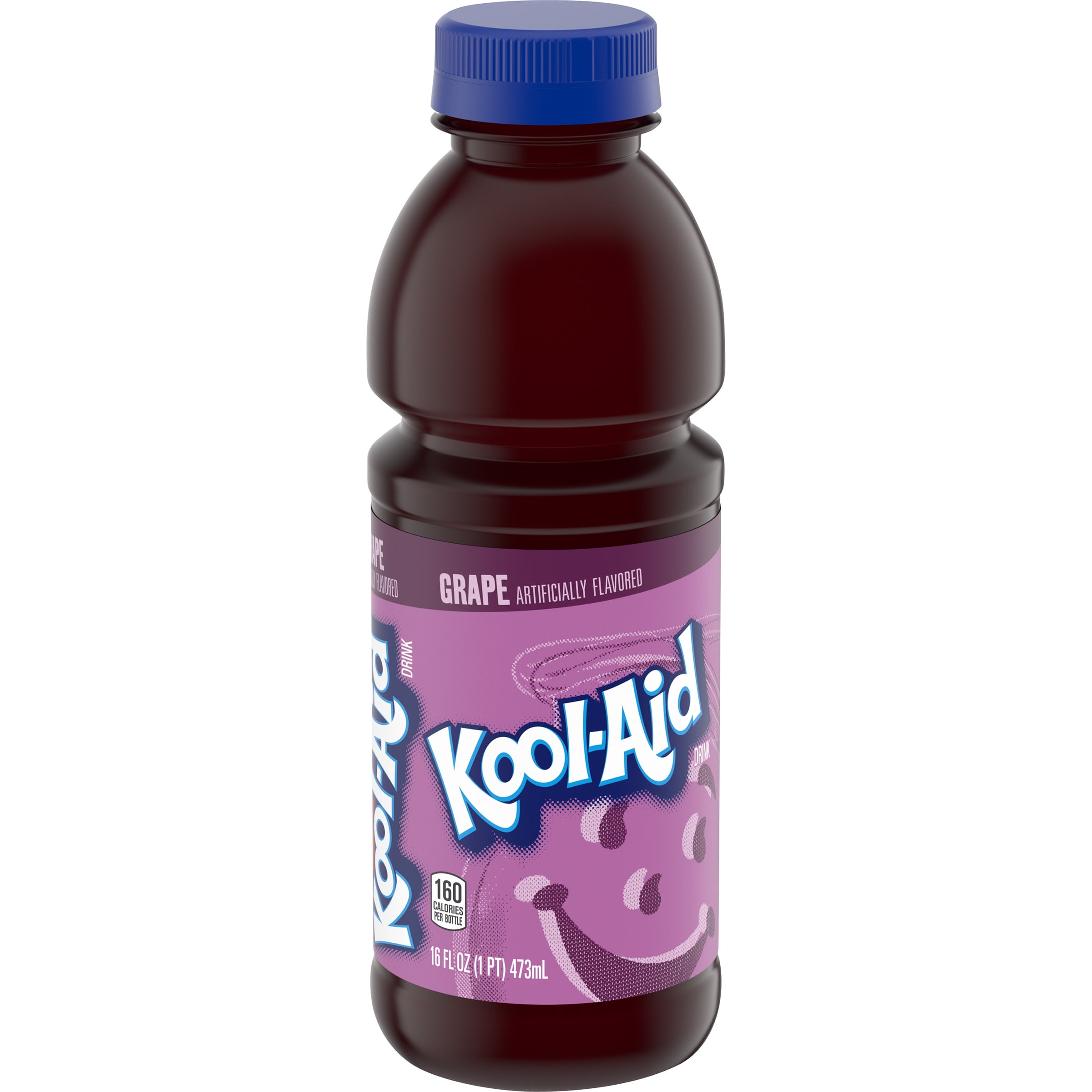 Kool-Aid Grape Artificially Flavored Soft Drink, 16 fl oz Bottle