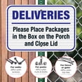thumbnail image 4 of Package Delivery Sign, Please Place Packages in The Box On Porch,, 4 of 8