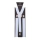 thumbnail image 1 of Correa para adultos, correa de moda, correa unisex, triple clip, correa de 2,5, correa de tirantes, punto, 1 of 5