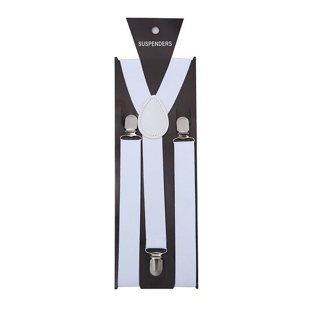 Correa para adultos, correa de moda, correa unisex, triple clip, correa de 2,5, correa de tirantes, punto