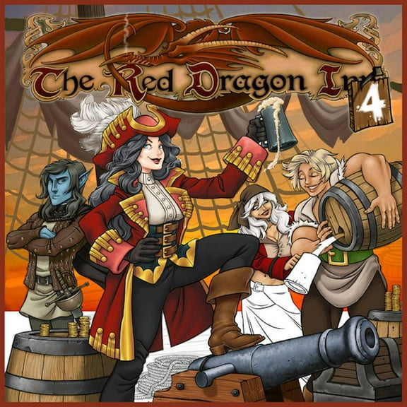 Red Dragon Inn 4 Stand Alone Strategy Board Game, by SlugFest Games
