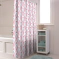 thumbnail image 2 of Shower Curtain Pink Check Love Heart Buffalo Shower Curtains for Bathroom Decor Cute Lattice Shower Curtain Sets with Hooks Waterproof Fabric Bath Curtain Standard 72" X 72", 2 of 3