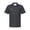 Blacks, variant on - Diamond Dot Print Polo - A498 - Black/ White/ Grey Three - Size: 2XL