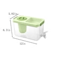 thumbnail image 3 of LSLJS 4L Large Capacity Plastic Beverage Dispenser, Beverage Dispenser with Faucet Ice Lemonade Juice Container with Lid, Fruit Teapot Lemonade Milk Bucket Drink, Cold Water Kettle, 3 of 7