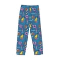 thumbnail image 3 of Vsdgher Sailboat With Sailing Print Mens Pajama Pants Sleep & Lounge Pants, PJ Bottoms With elastic waistb and Pockets, 3 of 5