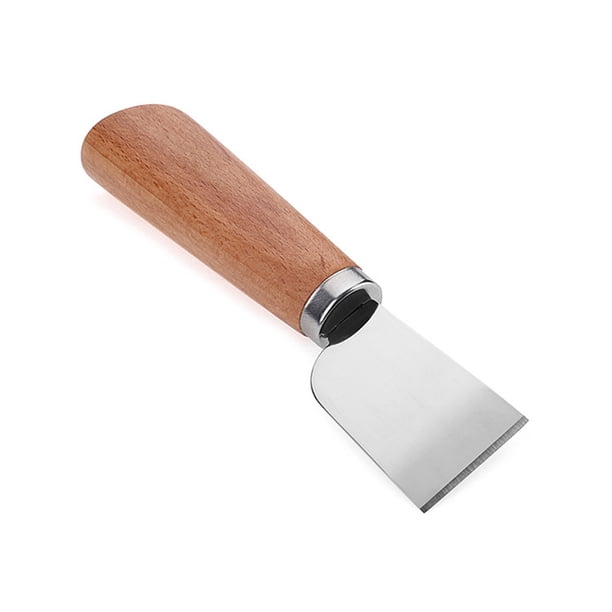 Yuarrent Rebanadora de cuero, biseladora de ranurado profesional, rendimiento estable con mango de madera, accesorio de biselado, herramienta de Type3 NO3