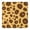Yellow and Brown, variant on Yellow and Brown Of Cheetah Print Square Fitted Tablecloth with Elastic Edge,Square Table Cover,Washable Elastic Table Cover for Home Kitchen Party Decor 34"x34"