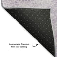 thumbnail image 5 of Addison Rugs Mayfield Premium Machine Washable Traditional Global Lilac Round Rug, 8' x 8', 5 of 6