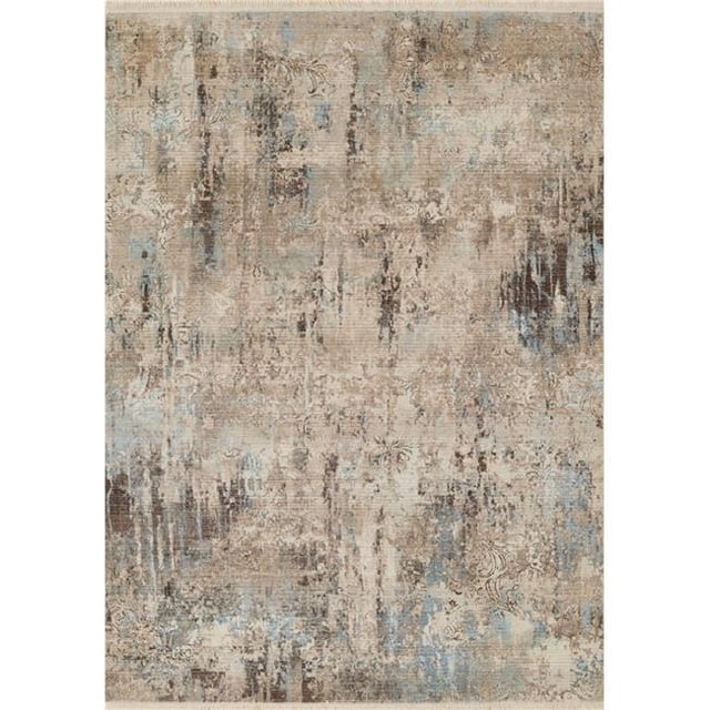 Momeni IZMIRIZ-05BLU2030 2 x 3 ft. Izmir Machine Made Traditional Rectangle Area Rug, Blue