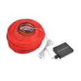 thumbnail image 1 of 10in 5 Strings LED Solar Lantern Outdoor Waterproof Chinese Decorative Cloth Lantern Lamp, 1 of 7