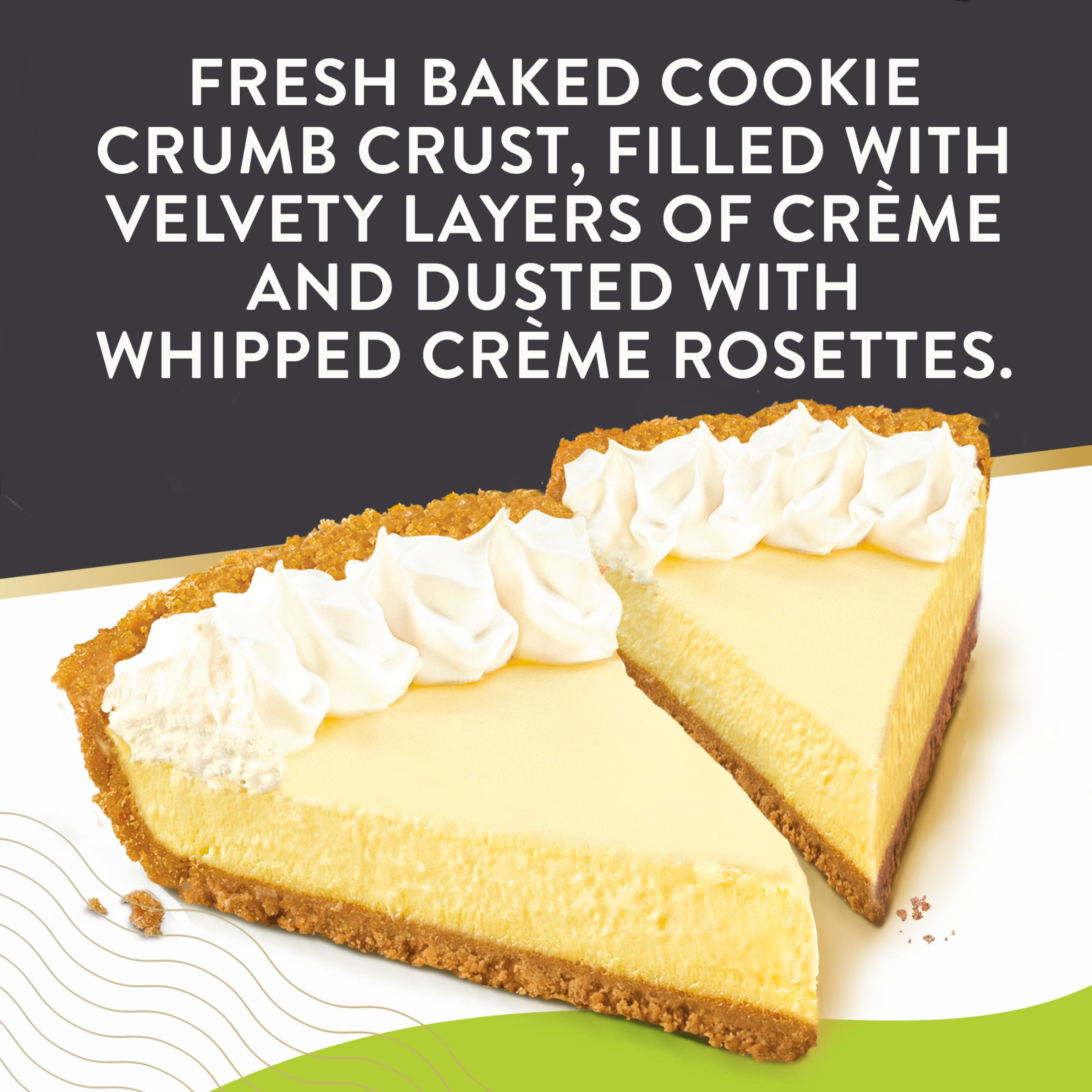 Edwards Singles Desserts Frozen Key Lime Pie Slices, 6.5 oz 2 Pack