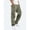 Green, variant on Mens Cargo Pants Drawstring Casual Hiking Pants Joggers Athletic Trousers Cotton Loose Straight Sweatpants for Men Red S