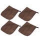 thumbnail image 3 of 2Pcs Bag Hand Strap Split Leather DIY Hand Made Handbag Parts with 8 Set Bronze Rivets(Black ), 3 of 10
