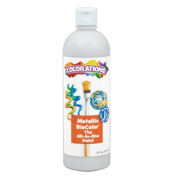Colorations Paraben-Free Metallic BioColor- Silver, 16 oz.