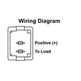 thumbnail image 2 of JR Products 13585 Modular On/Off Switch - Double, 2 of 2