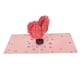 thumbnail image 5 of Tarjetas de felicitación Sakura D en forma de corazón, Tarjetas de felicitación 3D Sakura en forma de corazón para el día de San Valentín Tarjeta de felicitación D Estética elegante, 5 of 9