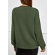 thumbnail image 4 of Suéter PRETTYGARDEN Floral de Punto con Cuello Redondo y Mangas Largas Verde M, 4 of 8