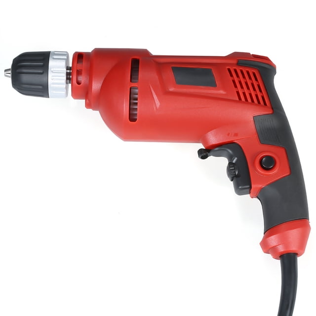 Taladro eléctrico con cable de velocidad variable Trigger Hammer Rotary Impact Drill para acero de m CACAGOO Taladro eléctrico