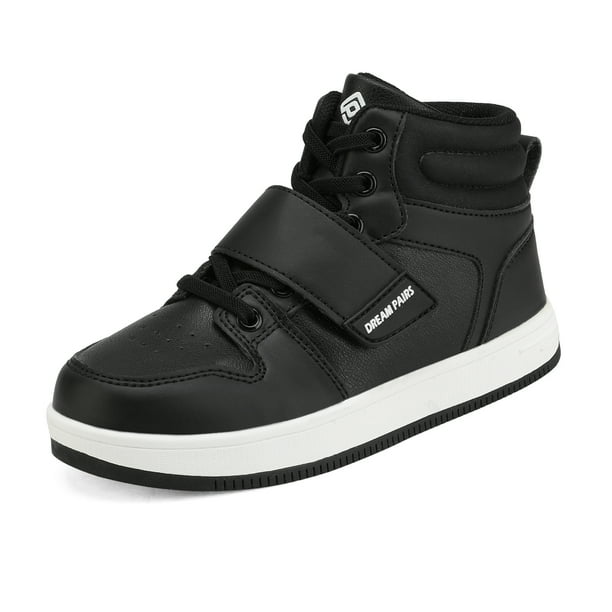 Dream Pairs Dream Pairs Kids Boys Girls Fashion High Top Sneaker Youth Fashion Basketball Shoes Freestyle K Black Size 2 Walmart Com Walmart Com