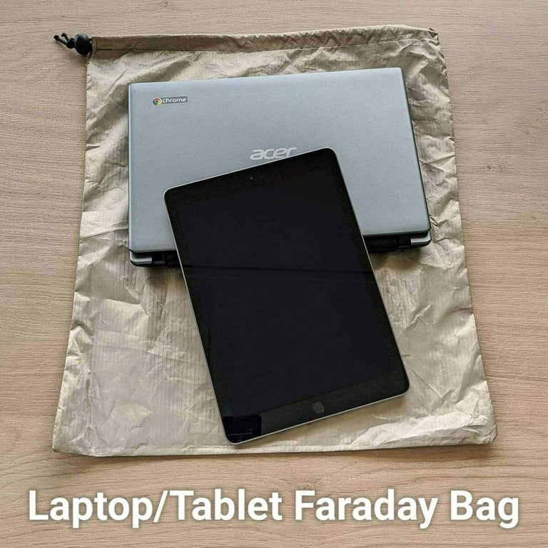  4 Pack Faraday Bags for Phones & Tablets & Laptops