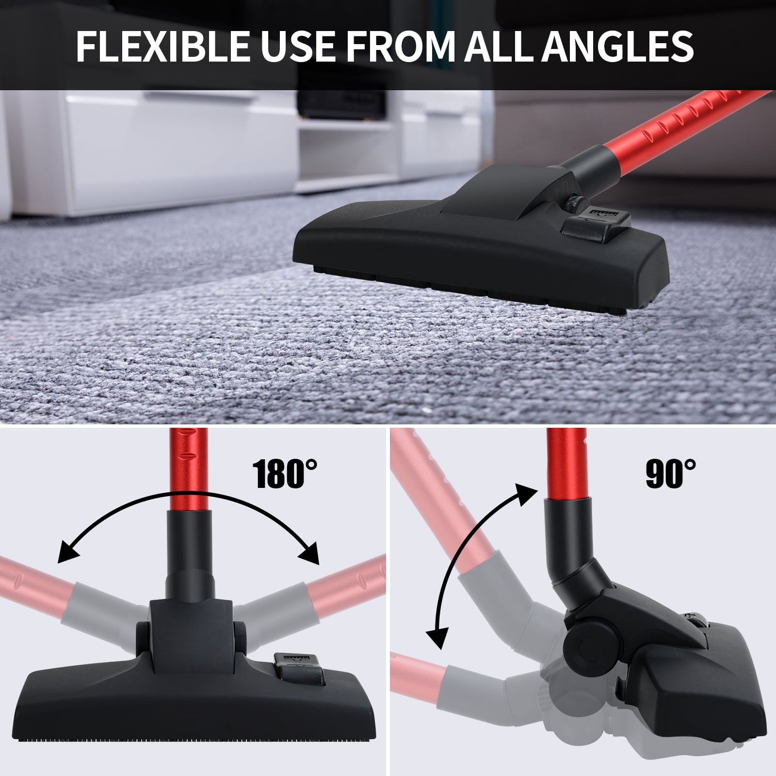 Walmart 4 in 1 Lightweight Stick Vacuum, 600W Motor, 17KPa Suction  display picture 1