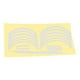thumbnail image 4 of Pegatinas reflectantes Sunnimix para Patinete eléctrico juego de seguridad Color blanco, 4 of 4
