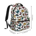 thumbnail image 2 of Pofeuu Cute Butterfly Print Backpack for Men and Women - Basic Bookbag Casual Daypack Backpacks for College Work Travel-One Size, 2 of 5